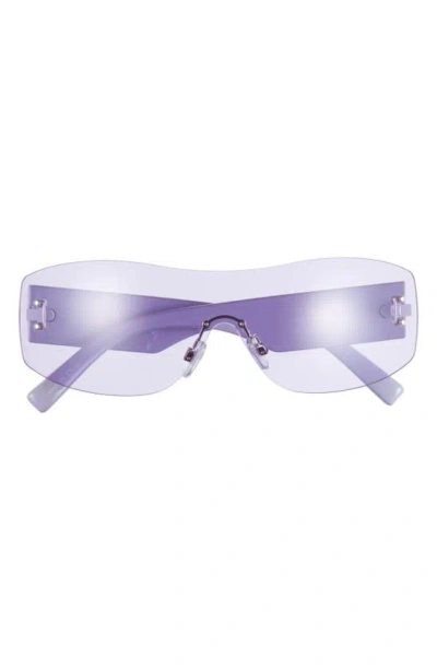 Bp. Shield Sunglasses In Purple