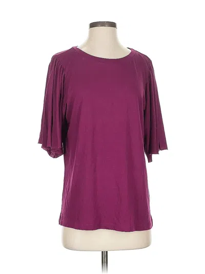 Pre-owned Bp. Short Sleeve T-shirt In Purple