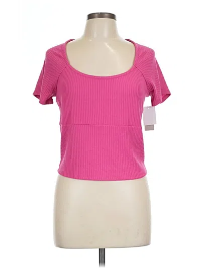Bp. Short Sleeve T-shirt In Pink