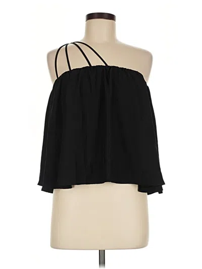 Pre-owned Bp. Sleeveless Blouse In Black