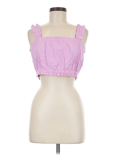 Pre-owned Bp. Sleeveless Blouse In Pink