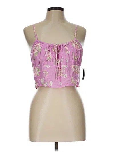 Pre-owned Bp. Sleeveless Blouse In Pink