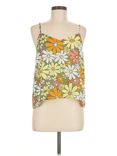Pre-owned Bp. Sleeveless Blouse In Yellow
