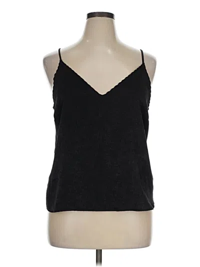 Pre-owned Bp. Sleeveless Top Black Halter Neckline Tops