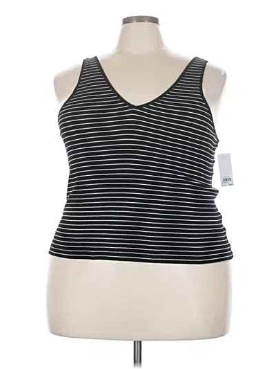 Pre-owned Bp. Sleeveless Top Black Scoop Neck Tops
