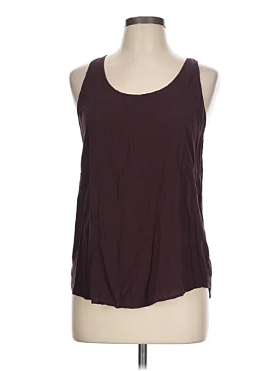 Pre-owned Bp. Sleeveless Top Burgundy Halter Neckline Tops