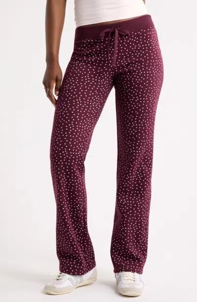 Bp. Slim Bootcut Pants In Red