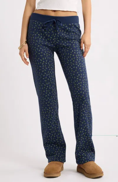Bp. Slim Bootcut Pants In Blue