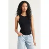 Bp. Slinky Rib Knit Tank In Black