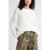 Bp. Slouchy Chenille Pullover Sweater In Ivory