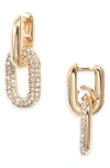 Bp. Sparkle Chain Link Drop Earrings In Gold