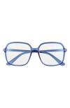 Bp. Square Blue Light Blocking Glasses In Navy
