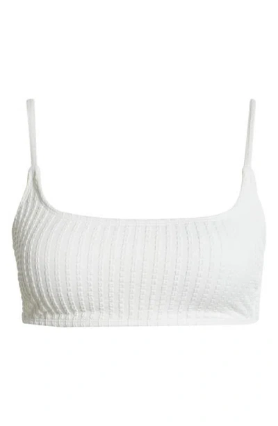 Bp. Square Neck Bikini Top In White