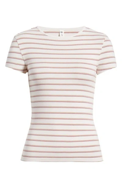 Bp. Stretch Cotton Blend Crewneck T-shirt In Green