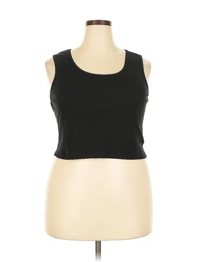 Pre-owned Bp. Tank Top Black Strapless Neckline Tops