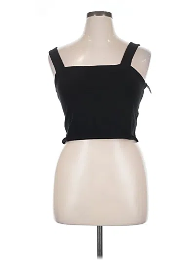 Pre-owned Bp. Tank Top Black Strapless Neckline Tops