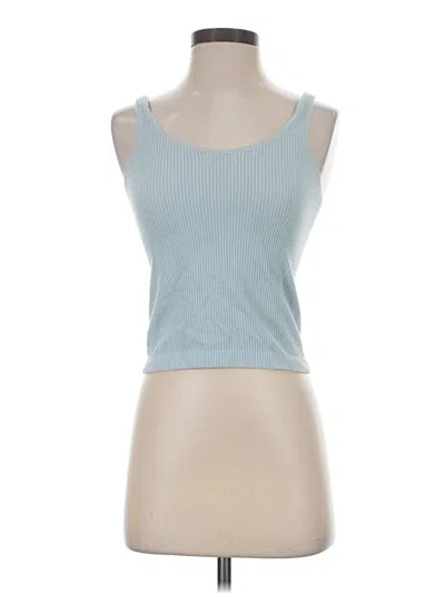 Pre-owned Bp. Tank Top Blue Strapless Neckline Tops