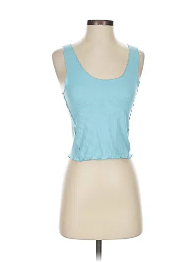 Pre-owned Bp. Tank Top Blue Sweetheart Neckline Tops