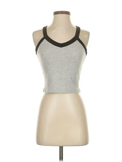 Pre-owned Bp. Tank Top Gray Halter Neckline Tops