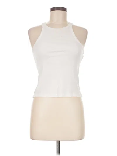 Pre-owned Bp. Tank Top Ivory Halter Neckline Tops In White