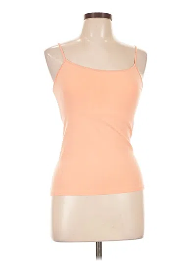 Pre-owned Bp. Tank Top Orange Strapless Neckline Tops
