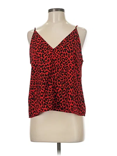 Pre-owned Bp. Tank Top Red Halter Neckline Tops