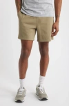 Bp. Terry Volley Shorts In Olive Covert