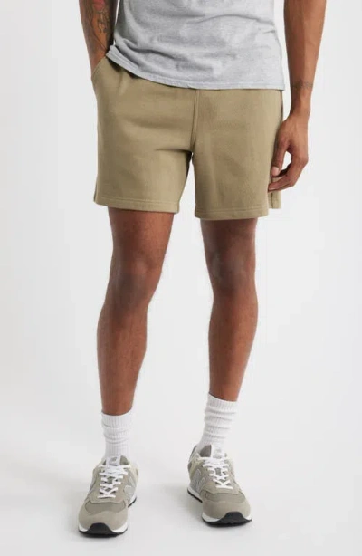 Bp. Terry Volley Shorts In Olive Covert