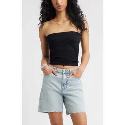 Bp. Textured Floral Tube Top