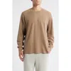Bp. Thermal Long Sleeve Raglan T-shirt In Brown