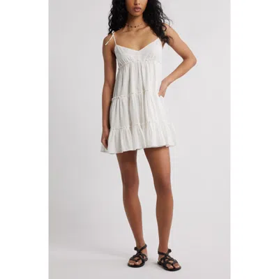 Bp. Tiered Cotton Minidress