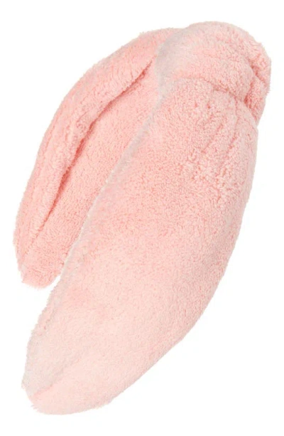 Bp. Top Knot Fleece Headband In Pink