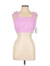 Bp. Tube Top Pink Strapless Neckline Tops In Pink