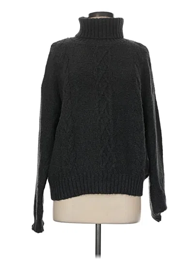 Pre-owned Bp. Turtleneck Sweater In Black