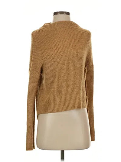 Pre-owned Bp. Turtleneck Sweater In Brown