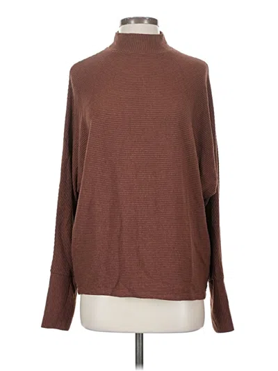 Pre-owned Bp. Turtleneck Sweater In Brown