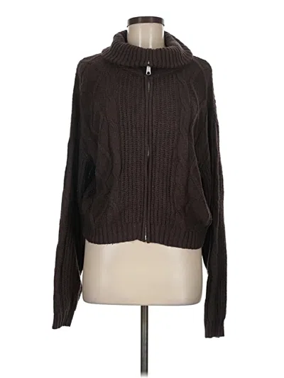 Pre-owned Bp. Turtleneck Sweater In Brown