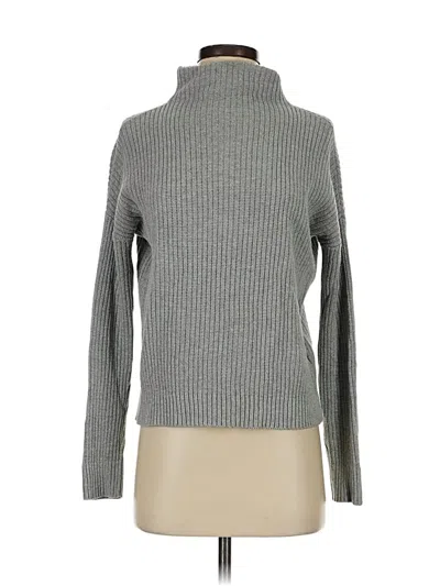 Pre-owned Bp. Turtleneck Sweater In Gray