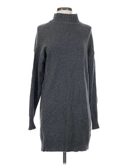 Pre-owned Bp. Turtleneck Sweater In Gray
