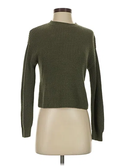 Pre-owned Bp. Turtleneck Sweater In Green