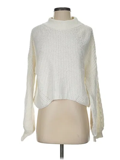 Pre-owned Bp. Turtleneck Sweater In Ivory