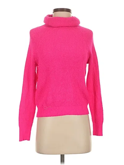 Pre-owned Bp. Turtleneck Sweater In Pink