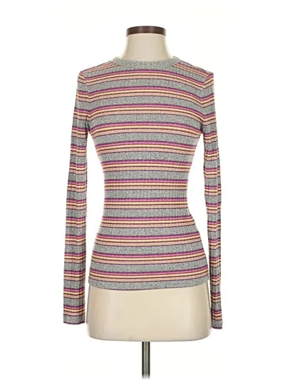 Pre-owned Bp. Turtleneck Sweater In Silver