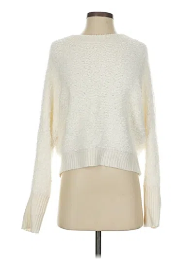 Pre-owned Bp. Turtleneck Sweater In White