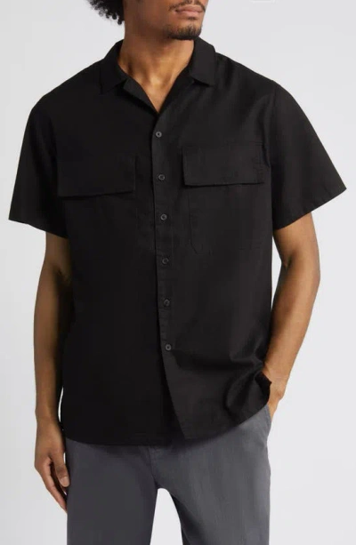 Bp. Utility Camp Shirt In Black