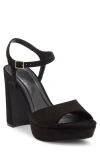 Bp. Vamika Platform Ankle Strap Sandal In Black