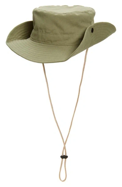 Bp. Washed Cotton Bucket Hat In Green