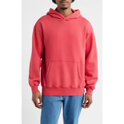 Bp. Washed Fleece Hoodie In Red