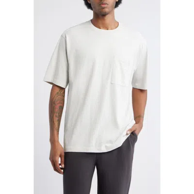 Bp. Washed Oversize Pocket T-shirt In Animal Print