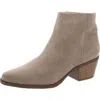 Bp. Womens Padded Insole Faux Suede Ankle Boots In Grey